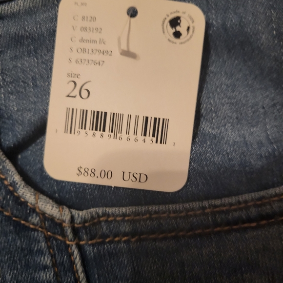 Free People Quiet Chaos jean skirt - Picture 4 of 5